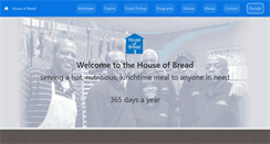 Desktop Screenshot of houseofbread.org